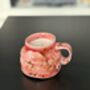 Lavender Scented Candle In Handmade Porcelain Cup, thumbnail 3 of 4