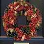 Deck The Halls Luxury Christmas Wreath, thumbnail 3 of 6