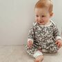 Forest Organic Baby Sleepsuit, thumbnail 3 of 4