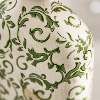 Irina Green Botanical Bottle Vase, 4 of 7