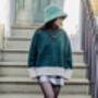 Green Colour Block Jumper, thumbnail 5 of 6