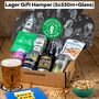 Lager Craft Beer Independent Gift Hamper, thumbnail 2 of 9