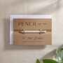 Simple Elegance 'Pencil Us In' Wedding Save The Date, thumbnail 2 of 3