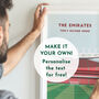 Personalised Football Stadium Art Print Gift : Request Any Stadium, thumbnail 4 of 11