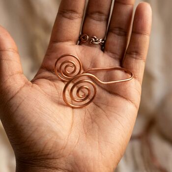 Copper Spiral Energy Pendant, 6 of 8