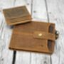Personalised Practical Design Leather Wallet Christmas Gift For Him, thumbnail 2 of 12