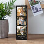 Film Style Border Triple Photo Wooden Block, thumbnail 2 of 2