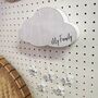 Personalised Cloud Family Wall Hanging, thumbnail 5 of 5