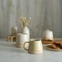 Espresso Ceramic Mugs, Mini Mugs In Pastel Colours, thumbnail 4 of 7