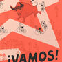 Grand Tours Cycling Art, Vuelta Poster, Gift For Cyclist, thumbnail 2 of 10