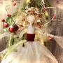 Personalised Red Berry Woodland Fairy Tree Topper, thumbnail 9 of 12