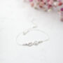 Cat Mum Birthday Gift, Sterling Silver Cat Bracelet, thumbnail 2 of 8