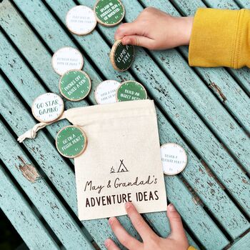 Personalised Children's Adventure Ideas Bag, 7 of 12