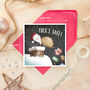 Presents Sack Funny Santa Christmas Card Rude Cheeky, thumbnail 3 of 4