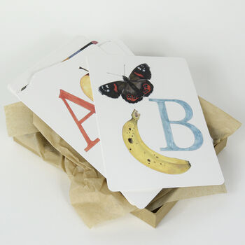 Alphabet Illustrated Flash Learning Cards, 3 of 7
