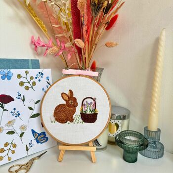 Easter Bunny Embroidery Kit, 2 of 10