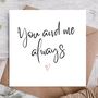 Cute Anniversary Card | Card For Husband / Wife, thumbnail 1 of 3