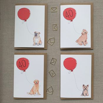 Personalised Dog Breed Birthday Card, 2 of 12