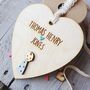 Personalised New Baby Boy Heart, thumbnail 2 of 5