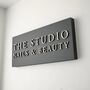 Personalised House Sign With Wood Effect Lettering, thumbnail 4 of 10