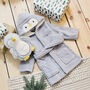 Personalised Penguin Robe And Soft Toy Gift Set, thumbnail 2 of 4