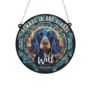 Working Cocker Spaniel Black Memorial Suncatcher, thumbnail 2 of 6