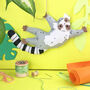 Ronnie The Ringtailed Lemur Felt Sewing Kit, thumbnail 3 of 12