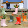 Personalised Welly Plant Pot Gift, thumbnail 1 of 11