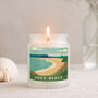 Rock Beach Scented Glass Jar Candle • Cornwall • Cornish Gift • Coastal Living • Gift Box, thumbnail 1 of 3