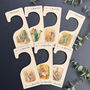 Bunny Rabbit Wooden Baby Clothing Hanger Dividers Nursery, thumbnail 1 of 6