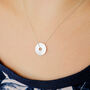 Celestial Sun And Moon Necklace, thumbnail 2 of 6