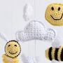 Lewis The Bee Nursery Mobile Easy Crochet Kit, thumbnail 3 of 6