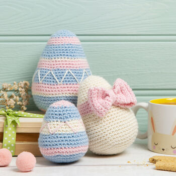 Easter Eggs Trio Crochet Kit, 2 of 11