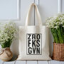 Zro Fks Gvn Cheeky Tote Bag, thumbnail 1 of 5