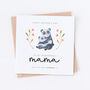 Personalised Mother's Day Panda Card, thumbnail 3 of 3