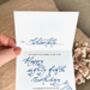 We Handwrite Your Personalised Message Card, thumbnail 4 of 9