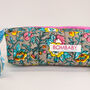 Handmade Quilted Floral Pencil Case, thumbnail 3 of 4