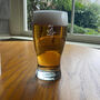 Personalised 30th Birthday Gift Star Pint Glass, thumbnail 4 of 7