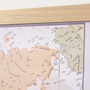 Canvas Classic Map Of The World, thumbnail 7 of 7