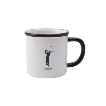 Golf Ceramic 'Tee Time' Mug With Gift Box, 2 of 3