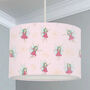 Little Fairies Pink Lampshade, thumbnail 1 of 2