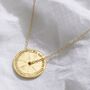 Anxiety Relief Necklace In Gold Vermeil, thumbnail 1 of 7
