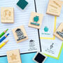 Teacher Gift Personalised Rubber Stamp, thumbnail 1 of 7
