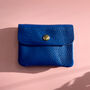 Personalised Colourful Leather Button Coin Purse, thumbnail 4 of 6