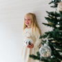 Personalised Girls Christmas Dress, thumbnail 4 of 12