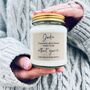 Personalised 'Don't Know What I'd Do' Scented Candle, thumbnail 1 of 7