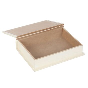 Book Lover Gifts Book Shaped Storage Box, 3 of 4