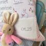 Personalised Bunny Memory Cushion**, thumbnail 7 of 10