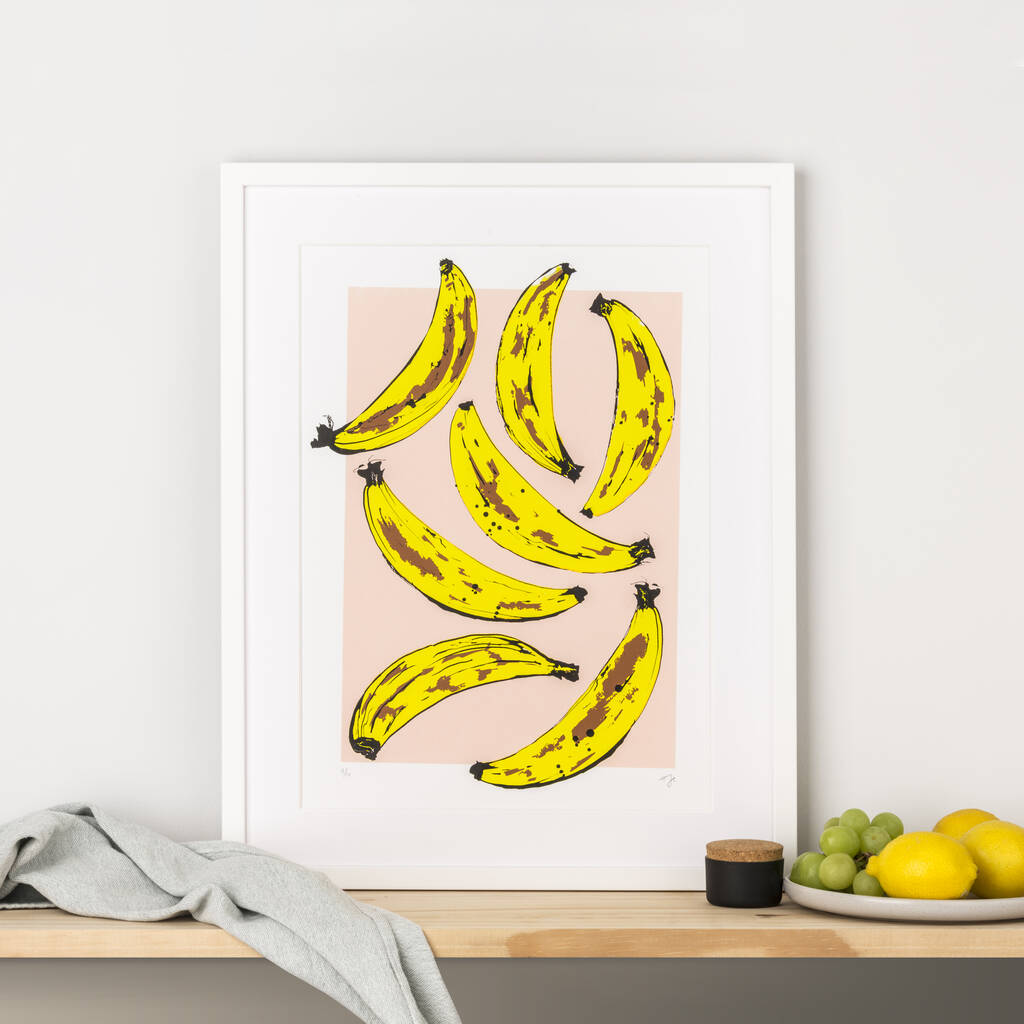 Banana Screen Print, 1 of 8