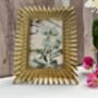 Gold Starburst Photo Picture Frame 6x4 Inch, thumbnail 6 of 9